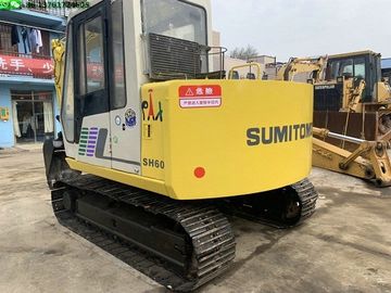 6 Ton Operate Weight Used Excavator Machine 400mm Shoe Size 0.3m³ Bucket Size