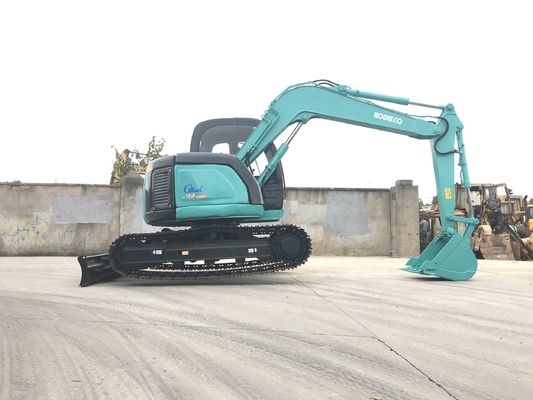 La chenille de SK70SR a employé Mini Kobelco Excavator 0,4 M3 7 tonnes