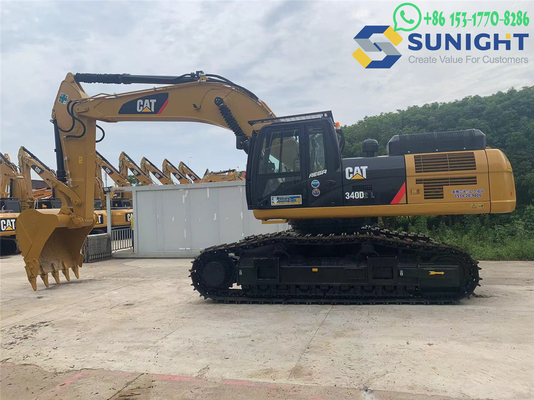Excavatrices d'occasion Motivation forte Hautes performances Génie de la construction Excavatrices de creusement CAT 340D2L