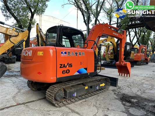 Les excavateurs Hitachi Zx60 sont très populaires.