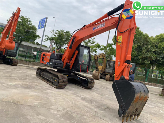 Excavateurs à 12 tonnes utilisés multi-fonctionnels Hitachi Zaxis 120 ZX120 EX120 Excavateur à rampe avec une bonne condition de creuseur