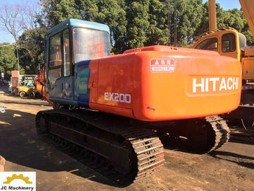Excavatrice de Hitachi d'occasion/pelle rétro hydraulique de l'excavatrice EX200-3 de chenille