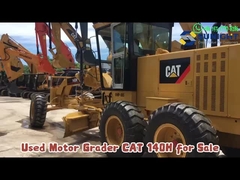 Caterpillar original de 140H moteur utilisé