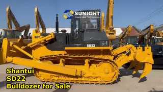 Bulldozer Shantui SD22 à vendre équipement lourd d'occasion