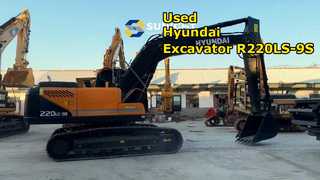 Excavatrice Hyundai R220-9S d'occasion à vendre
