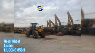 Chargeur utilisé de roue de LiuGong 856H à vendre